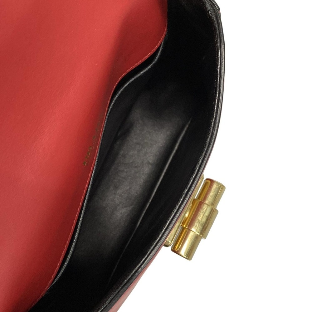 Prada City Calf leather saddle Shoulder bag red - Picture 7 of 7